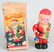 JAPAN WINDUP CELLULOID SANTA CLAUS w/ BOX