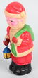 JAPAN WINDUP CELLULOID SANTA CLAUS w/ BOX - 2