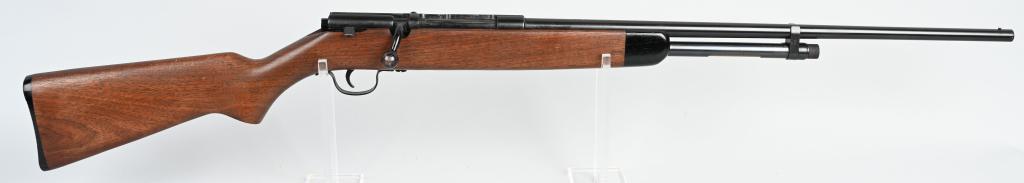 STEVENS MODEL 59B BOLT ACTION SHOTGUN: SERIAL NSN. BARREL 24". BORE .410. CHAMBER 3" CHOKE FULL. Bolt action tube fed, pistol grip walnut stock, blue finish. Fine bore and action. Excellent hunting gun. C&R