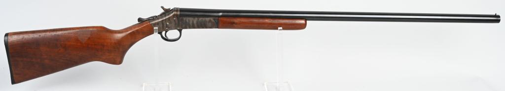 H&R TOPPER MODEL 48 SHOTGUN: NSN. BARREL 30". BORE 12. CHAMBER 2 3/4. CHOKE FULL. Barrel retains 90% plus blue. Frame retains 75% colors. Walnut stocks are excellent. Tight lock up. Good bore. C&R