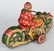 JAPAN Tin Windup CLOWN on MOTORCYCLE - 3