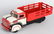 MARX PRESSED STEEL STAKE BED TRUCK