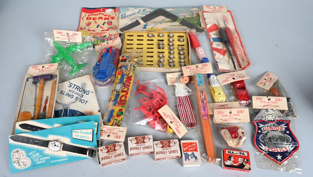 LARGE LOT of TOY STORE TOYS & NOVELTIES (1 of 5)