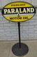 Paraland Motor Oil w/logo Porcelain Sign - 5