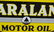 Paraland Motor Oil w/logo Porcelain Sign - 7