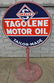 Skelly Tagolene Motor Oil w/logo Porcelain Sign - 4
