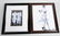 (2) AUTO. TED WILLIAMS & MICKEY MANTLE PICTURES