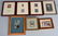 VINTAGE BOXING EPHEMERA FRAMED LOT