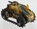MARX 1930's Tin Windup TOY ARMY TANK - 2
