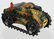 MARX 1930's Tin Windup TOY ARMY TANK - 4
