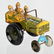 MARX 1930's Tin Windup TOY JUMPIN JEEP w/ BOX - 4
