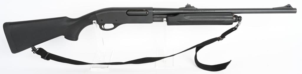REMINGTON 20 GAUGE 870 EXPRESS MAGNUM: SERIAL NUMBER B632439U BARREL 20" GUAGE 20" MANUFACTURE REMINGTON, Satin blue finish with synthetic stocks. 20 gauge 2-3/4" and 3" chamber with factory mounted adjustable sights for slug use. Comes fi