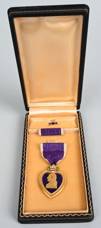 KOREAN WAR KILLED IN ACTION PURPLE HEART 45 DIV.: Korean War Killed In Action Purple Heart named to Private First Class Alden R. Chaffin of the 180th Infantry Regiment of the 45th Division. PFC Chaffin was from Kanawha West Virginia and was killed on