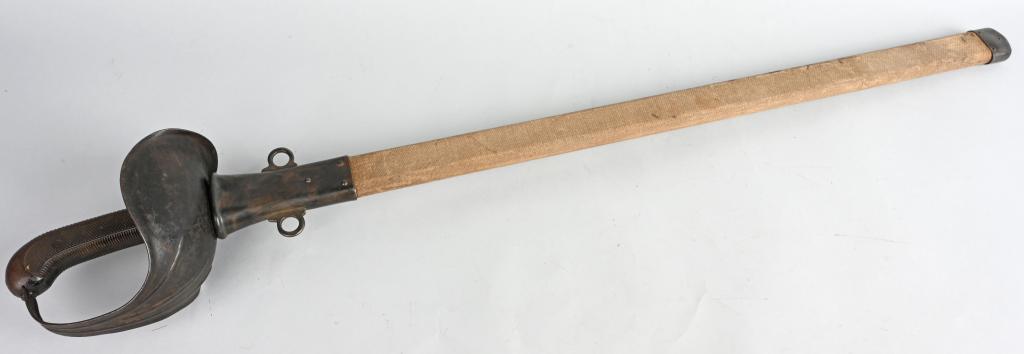 U.S. MODEL 1913 CAVALRY SABER PATTON SWORD 1917 SA: This sword is a Model 1913 cavalry sword commonly referred to as the “Patton Saber.” The sword was designed for the U.S. Army by Second Lieutenant (later General) George S. Patton Jr. in 1913. It