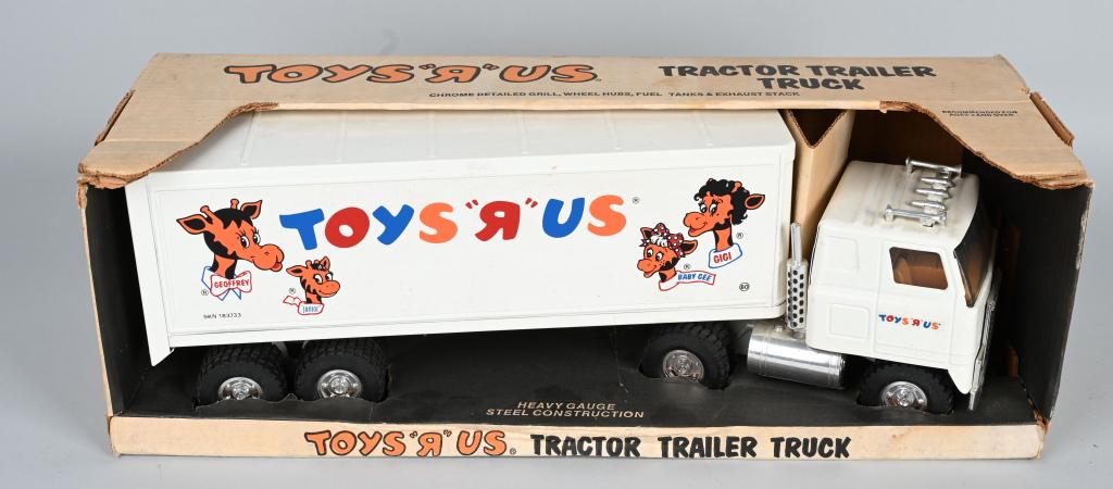 ERTL TOYS R US SEMI TRUCK w/ BOX: New Old Stock Ertl Toys R Us Semi Truck. 23" Excellent