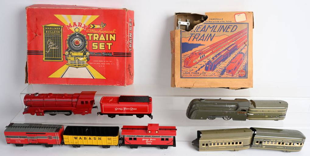 2 Marx Train Sets W/ Boxes