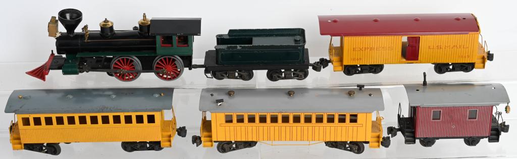 THOMAS TRAINS PASSENGER SET: Thomas Trains Passenger Set includes Engine & Tender, 3 Passenger cars, and Caboose. With minor wear.