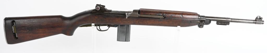 WW2 INLAND DIVISION M1 CARBINE: SERIAL NUMBER 6736964 BARREL 16" CALIBER 30 M1CARBINE MANUFACTURED 1944. Produced in WW2 and used extensively into the Vietnam conflict. Modified Post-WW2 to the type 3 pattern with bayonet lug and im