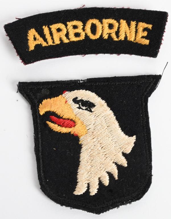 WWII BRITISH MADE 101ST AIRBORNE PATCH ROCKER WW2 - Feb 13, 2021 ...