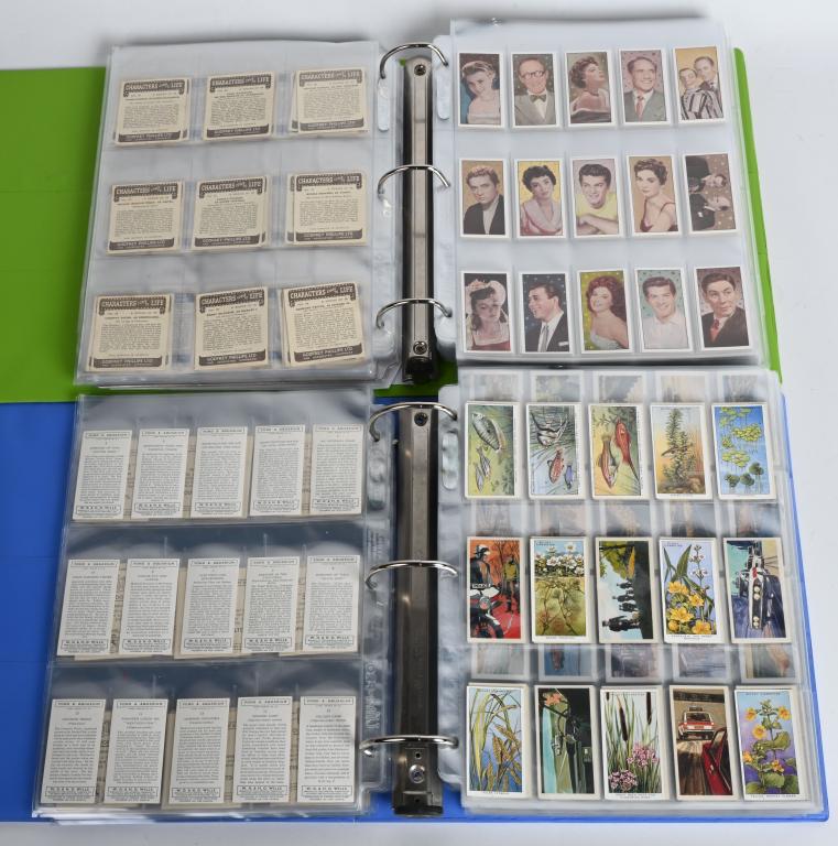 2000+ TOBACCO TRADING CARD COLLECTION: Outstand Tobacco Trading Card collection of 2000+ Cards. Very well organized collection all in binders in sets in alphabetical order. Sets include Aircraft, Animals, Boy Scouts, Coins, Cinema, Dogs, S