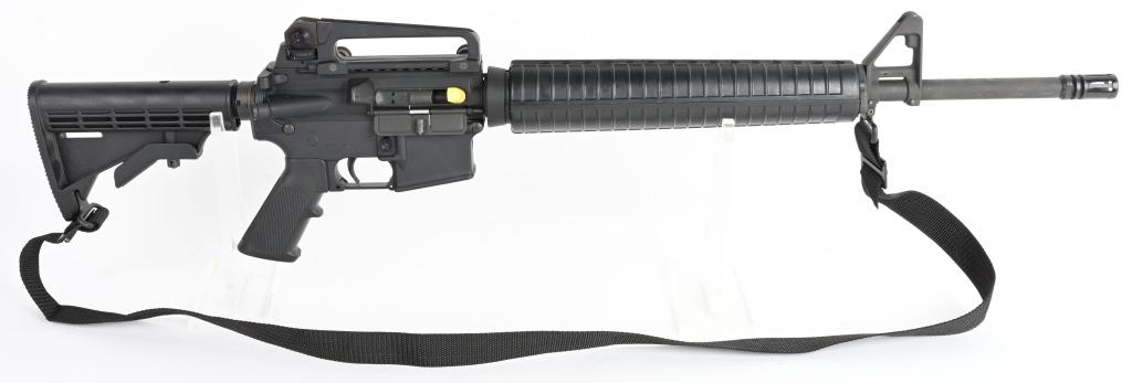 BUSHMASTER FIREARMS XM-15 E2S 5.56 RIFLE.: SERIAL NUMBER L286638 BARREL 20-1/2" CALIBER .223 / 5.56 MANUFACTURED BUSHMASTER. Produced with 1/9 twist H-BAR heavy barrel and A2 Flash hider. Front sight w/o bayonet lug. Round A2 handguard with he