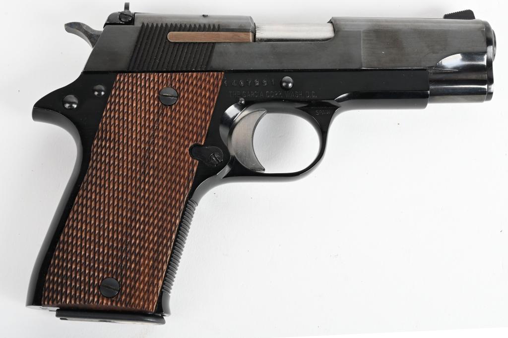 STAR MODEL PD 45 SEMI AUTO PISTOL: SERIAL 1407991. BARREL 4". CALIBER .45 ACP. The Star Model PD is a compact and lightweight semi-automatic pistol which was manufactured from 1975 to 1990 by the firearms manufacturing company Star Bon