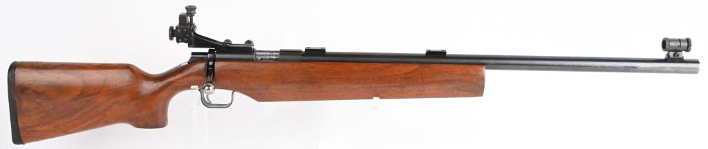 KIMBER MODEL 82 GOVT. BOY SCOUTS TARGET RIFLE: SERIAL GM010006. BARREL 25". CALIBER .22 LONG RIFLE. The rifle was solely designed to serve as the U.S. Military training rifle. Today, the rifle is available through the Civilian Marksmanship Program