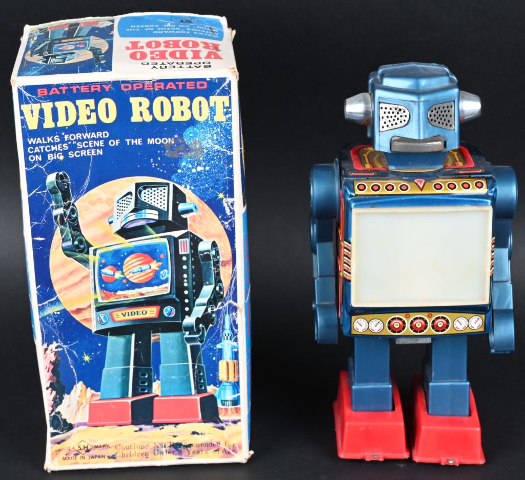 SH BATTERY OP VIDEO ROBOT w/ BOX (1 of 11)