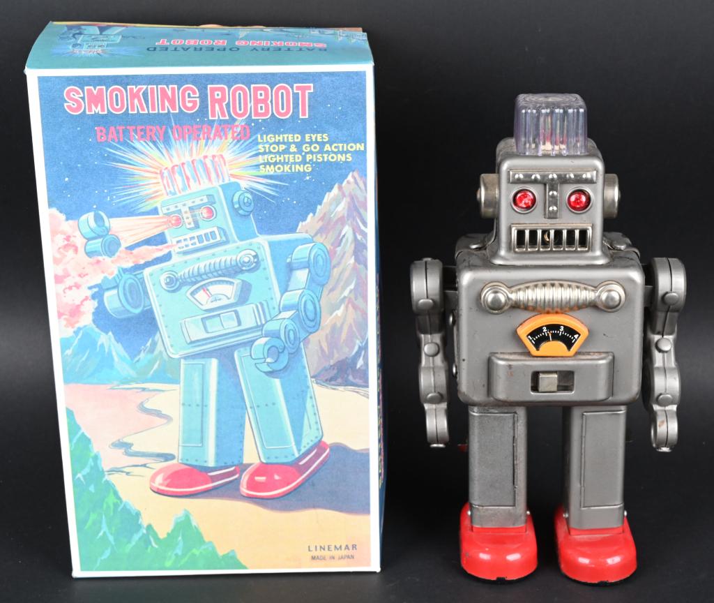 LINEMAR BATTERY OP SMOKING SPACEMAN (1 of 9)