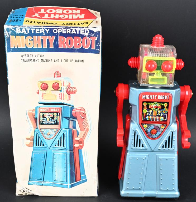 KO BATTERY OP MIGHTY ROBOT w/ BOX (1 of 14)