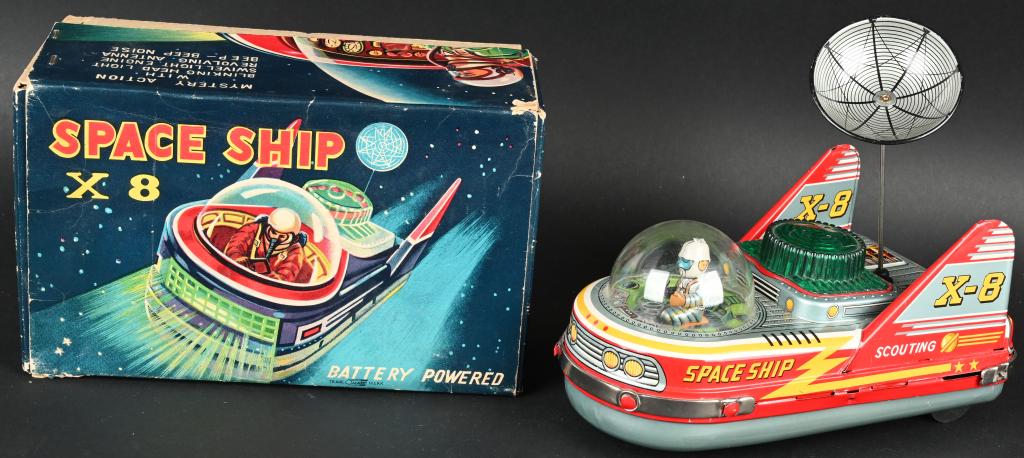 TADA BATTERY OP SPACE SHIP X8 w/ BOX (1 of 10)