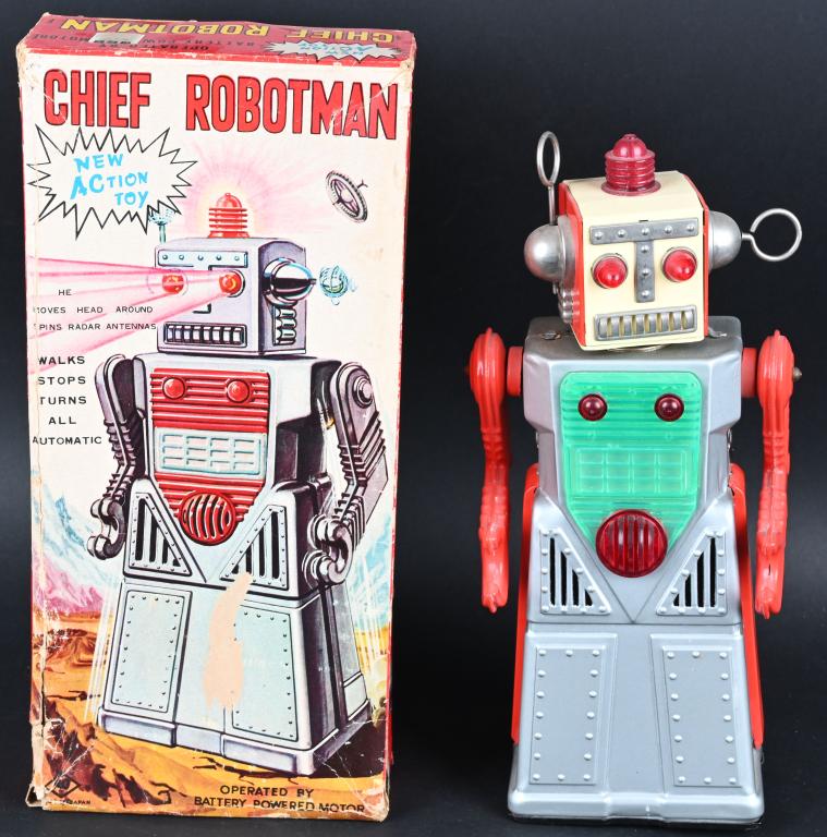 KO BATTERY OP CHIEF ROBOTMAN w/ BOX (1 of 12)