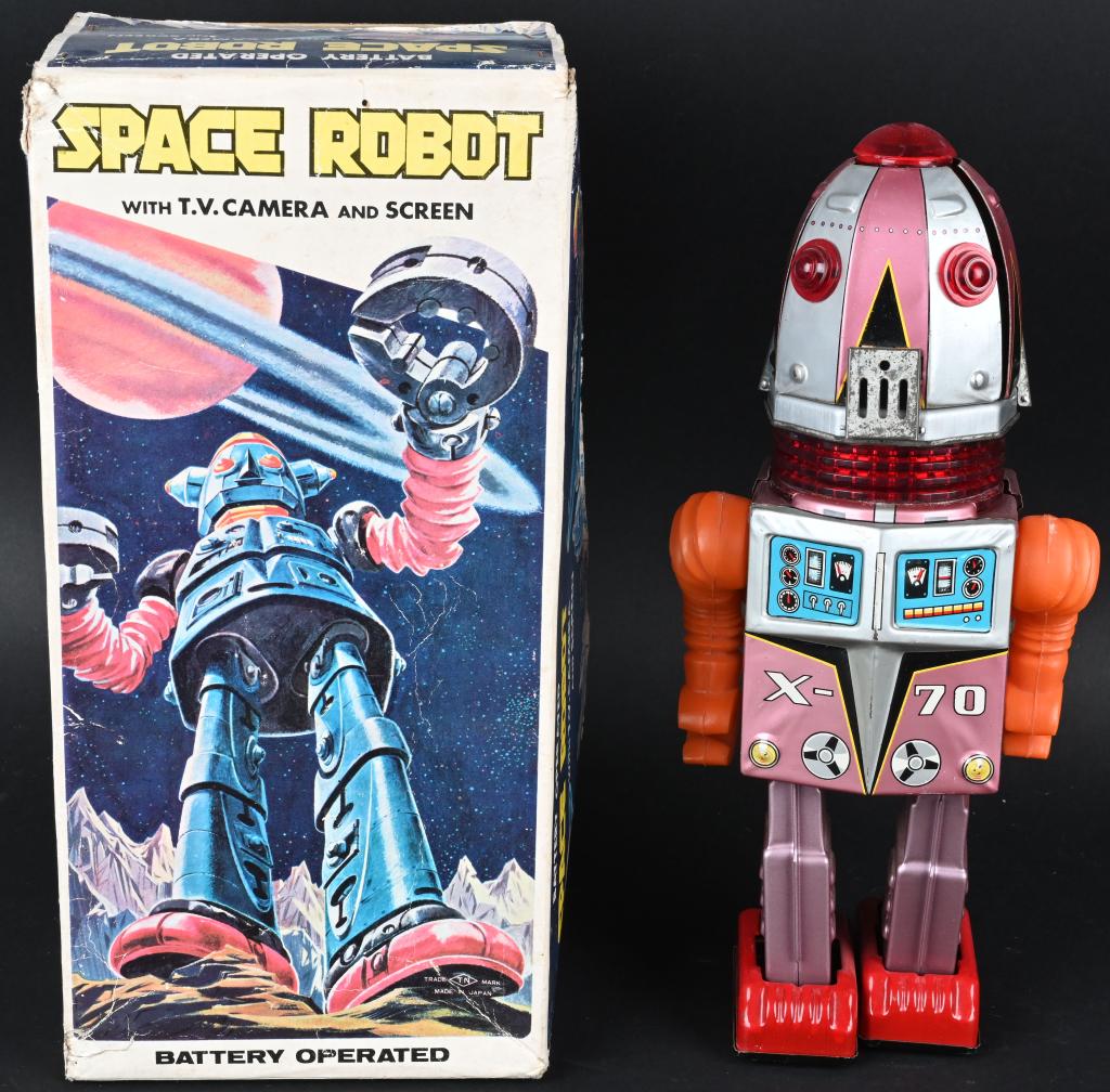 TN BATTERY OP X-70 TULIP ROBOT w/ BOX (1 of 11)