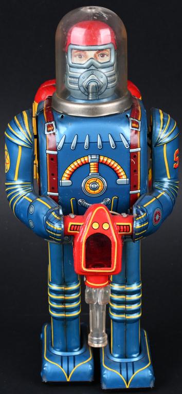 タカラ貝　ダバオ Yonezawa Japan 60's X-11 Space Patrol in Box Battery