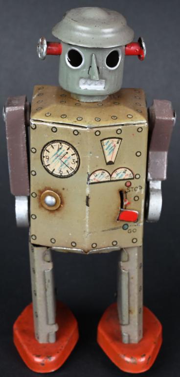 JAPAN TIN WINDUP ATOMIC ROBOT MAN (1 of 6)