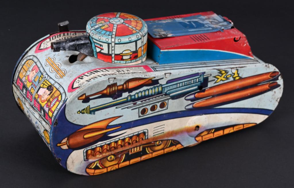 MARX TIN WINDUP REX MARS PLANET PATROL TANK (1 of 5)