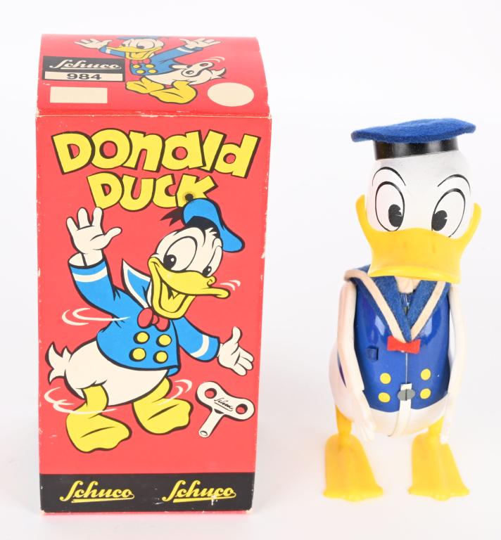 SCHUCO WINDUP DONALD DUCK w/ BOX (1 of 8)