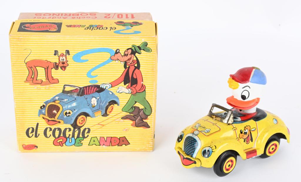 GEYPER WINDUP DONALD' S NEPHEW EL COCHE w/ BOX (1 of 7)