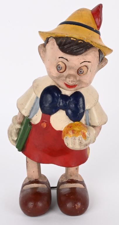 FRENCH COMPOSITION WINDUP PINOCCHIO (1 of 5)