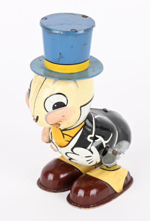 LINEMAR TIN WINDUP JIMINY CRICKET (1 of 6)