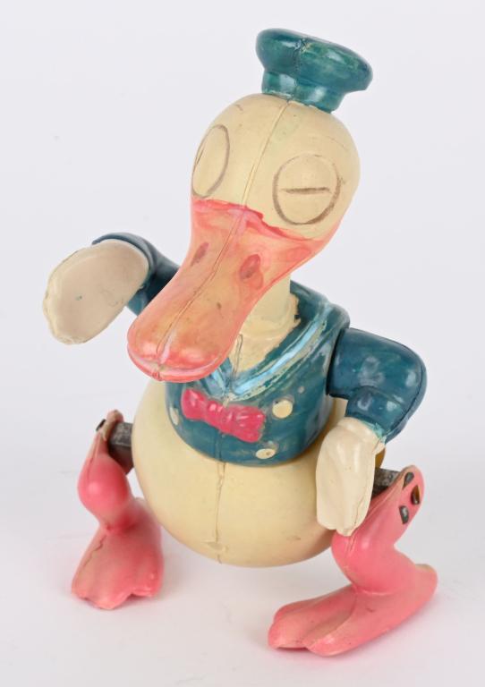 JAPAN CELLUILOID WINDUP DONALD DUCK WADDLER (1 of 5)