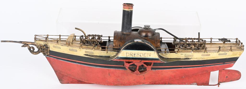 Rock & Graner Live Steam Paddle Wheel Boat (1 of 12)