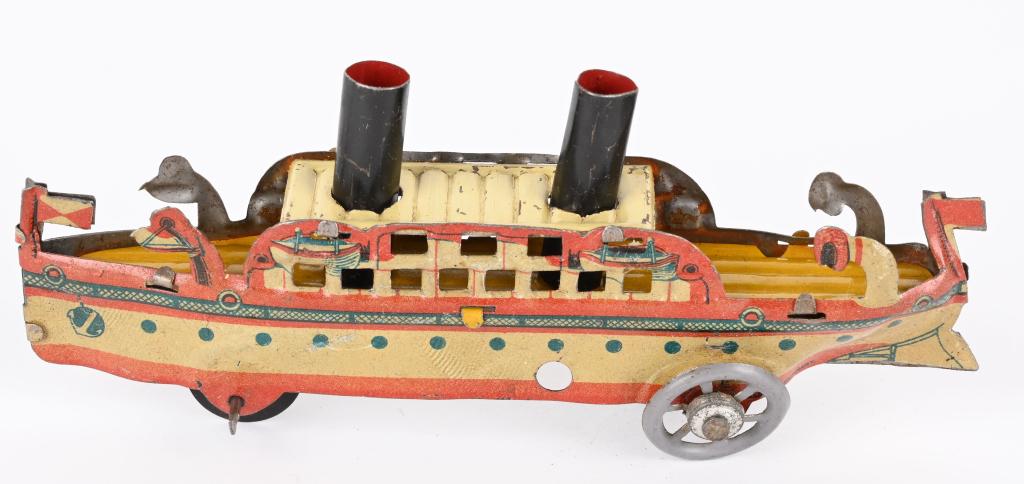 GERMAN OCEAN LINER PENNY TOY (1 of 5)