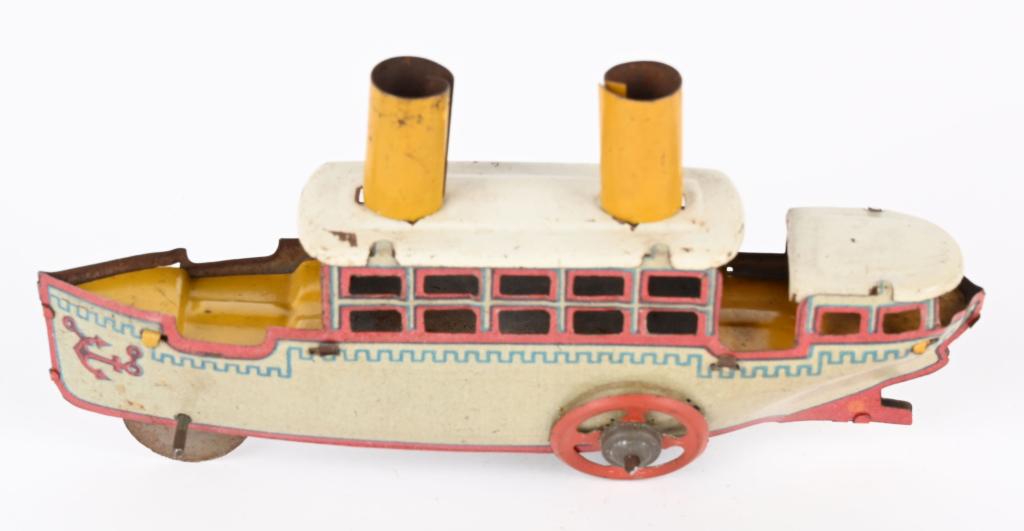 GERMAN STEAM SHIP PENNY TOY (1 of 4)