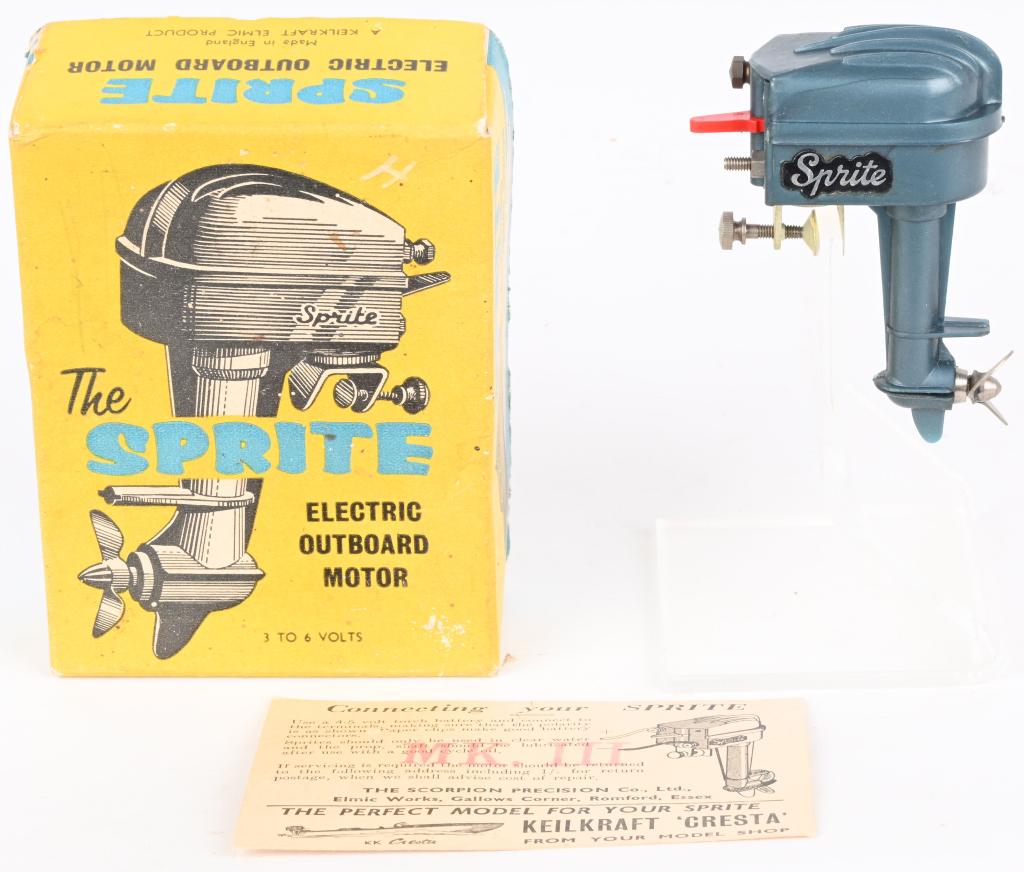 KEILKRAFT THE SPRITE OUTBOARD BOAT MOTOR w/ BOX (1 of 5)