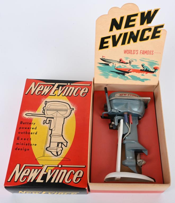 JAPAN NEW EVINCE OUTBOARD MOTOR w/ BOX (1 of 9)