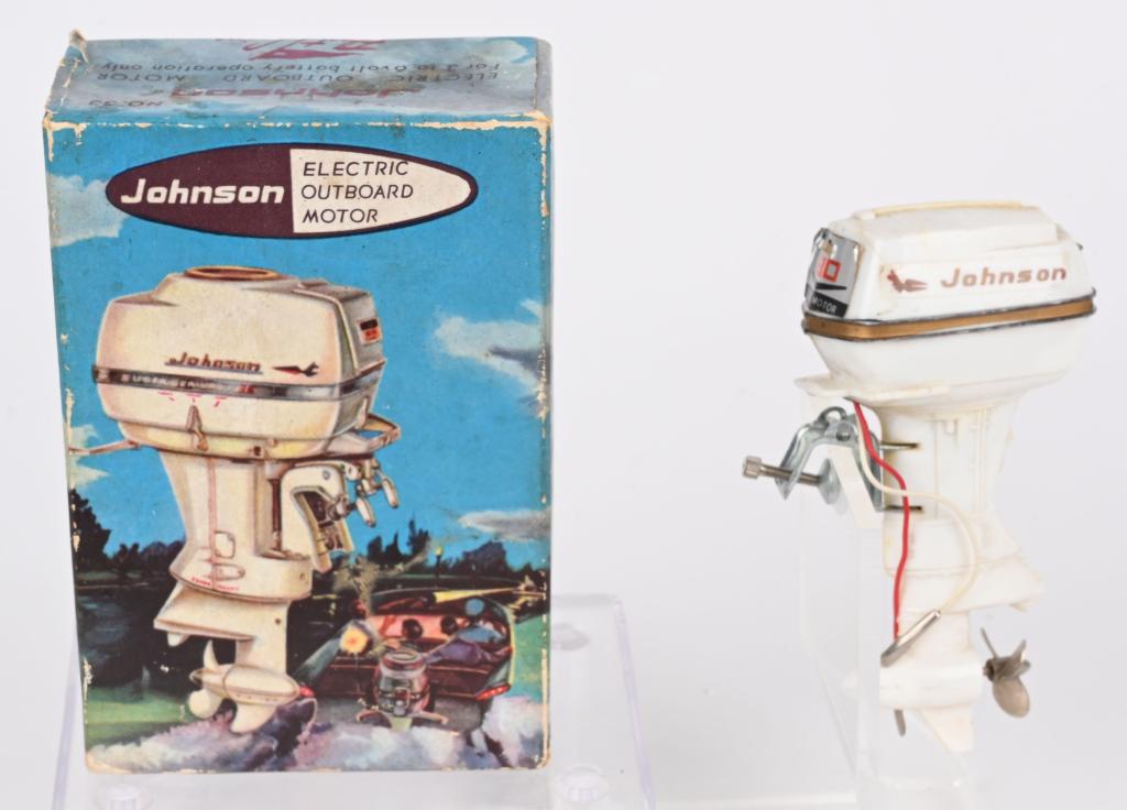 FLEET LINE JOHNSON 80 HP OUTBOARD MOTOR w/ BOX (1 of 14)
