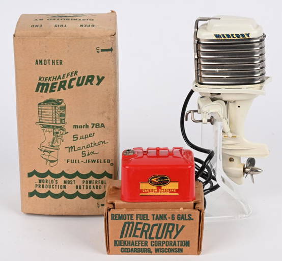 Motor Boat Drink Makers : 1958 Johnson Outboard drink blender