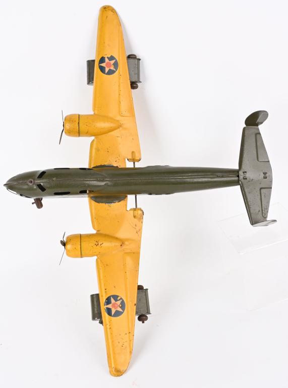 BUDDY L ARMY TRANSPORT AIRPLANE w/ TANKS (1 of 14)