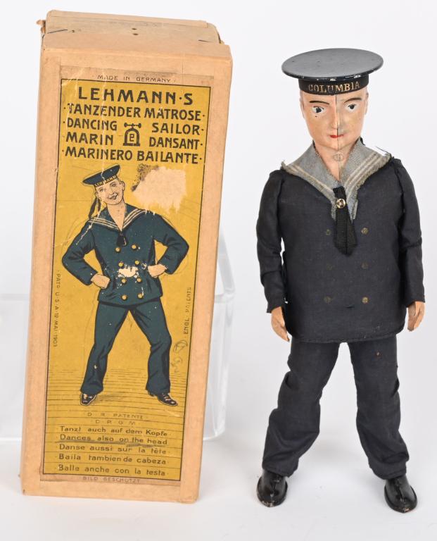 LEHMANN WINDUP "COLUMBIA" SAILOR w/ BOX (1 of 8)